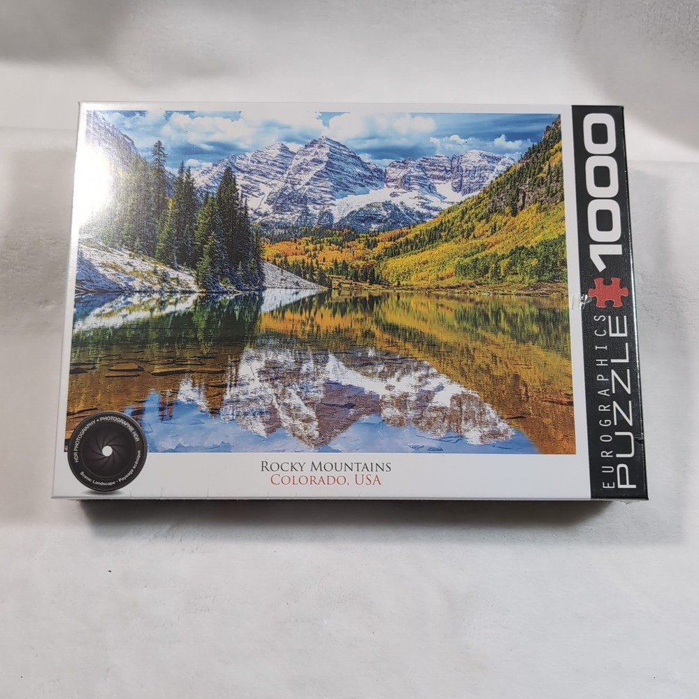 Eurographics Puzzle Rocky Mountain National Park Colorado 1000 Piece New‎ Sealed